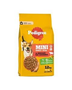 Pedigree Adult Mini με Μοσχάρι & Λαχανικά 12kg