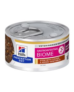 Hill's Prescription Diet Feline Gibiome Stew με Κοτόπουλο & Λαχανικά 82gr