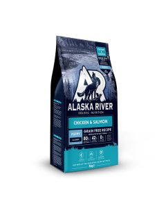 Alaska River Grain Free Puppy Chicken & Salmon 3kg