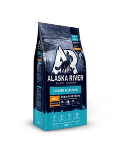 Alaska River Grain Free Adult Medium Chicken & Salmon 12kg