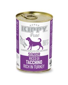 Kippy Dog Senior Πατέ με Γαλοπούλα 400gr