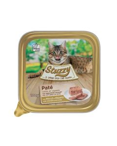 Stuzzy Cat Κοτόπουλο & Συκώτι Πατέ 100gr