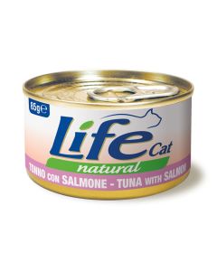 Life Cat με Τόνο & Σολομό 85gr
