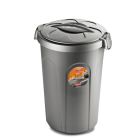 Stefanplast Tom Δοχείο Αποθήκευσης Γκρι 46L