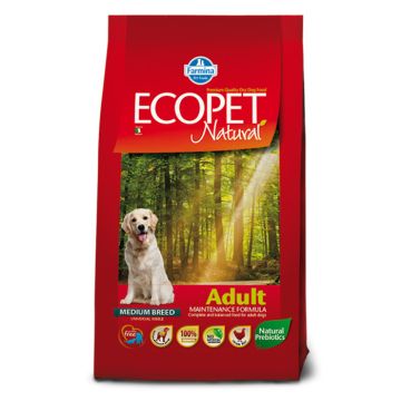 Ecopet Natural Adult Medium Κοτόπουλο 2.5kg
