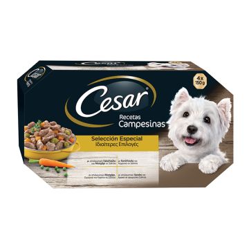 Cesar Γαλοπούλα, Κοτόπουλο, Μοσχάρι & Αρνί 4x150gr