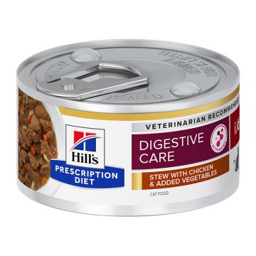 Hill's Prescription Diet Feline i/d Digestive Stew με Κοτόπουλο & Λαχανικά 82gr