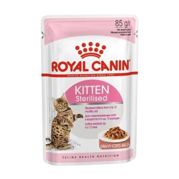 Royal Canin Kitten Sterilised Gravy 85gr