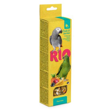 Rio Sticks Fruit & Berries για Μεγάλους Παπαγάλους 2τμχ