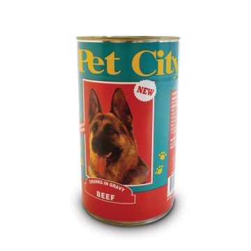 Pet City Σκύλου με Βοδινό 1250gr