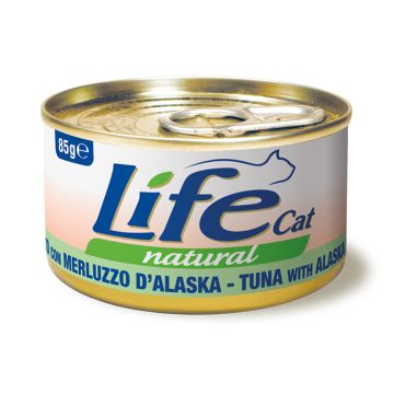 Life Cat με Τόνο & Μπακαλιάρο 85gr