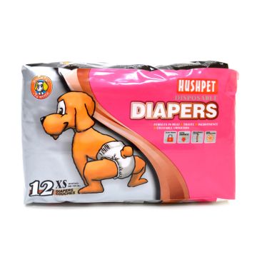 Hushpet Πάνες Βρακάκια XS 25-33cm 12τμχ